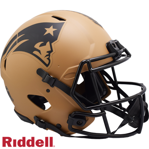 New England Patriots 2023 Salute to Service Riddell Speed Authentic Football Helmet
