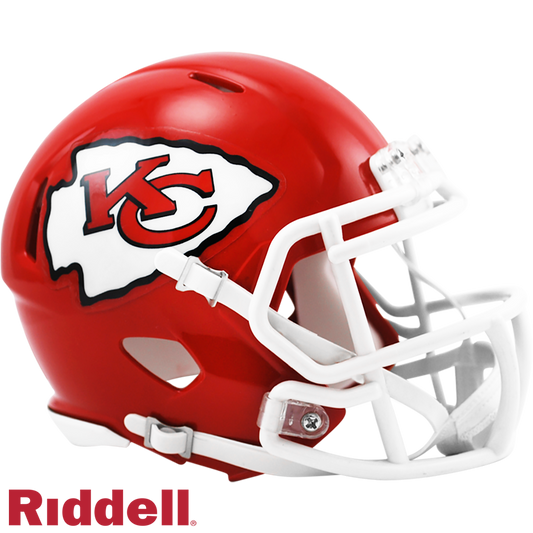 Kansas City Chiefs Speed Mini Football Helmet