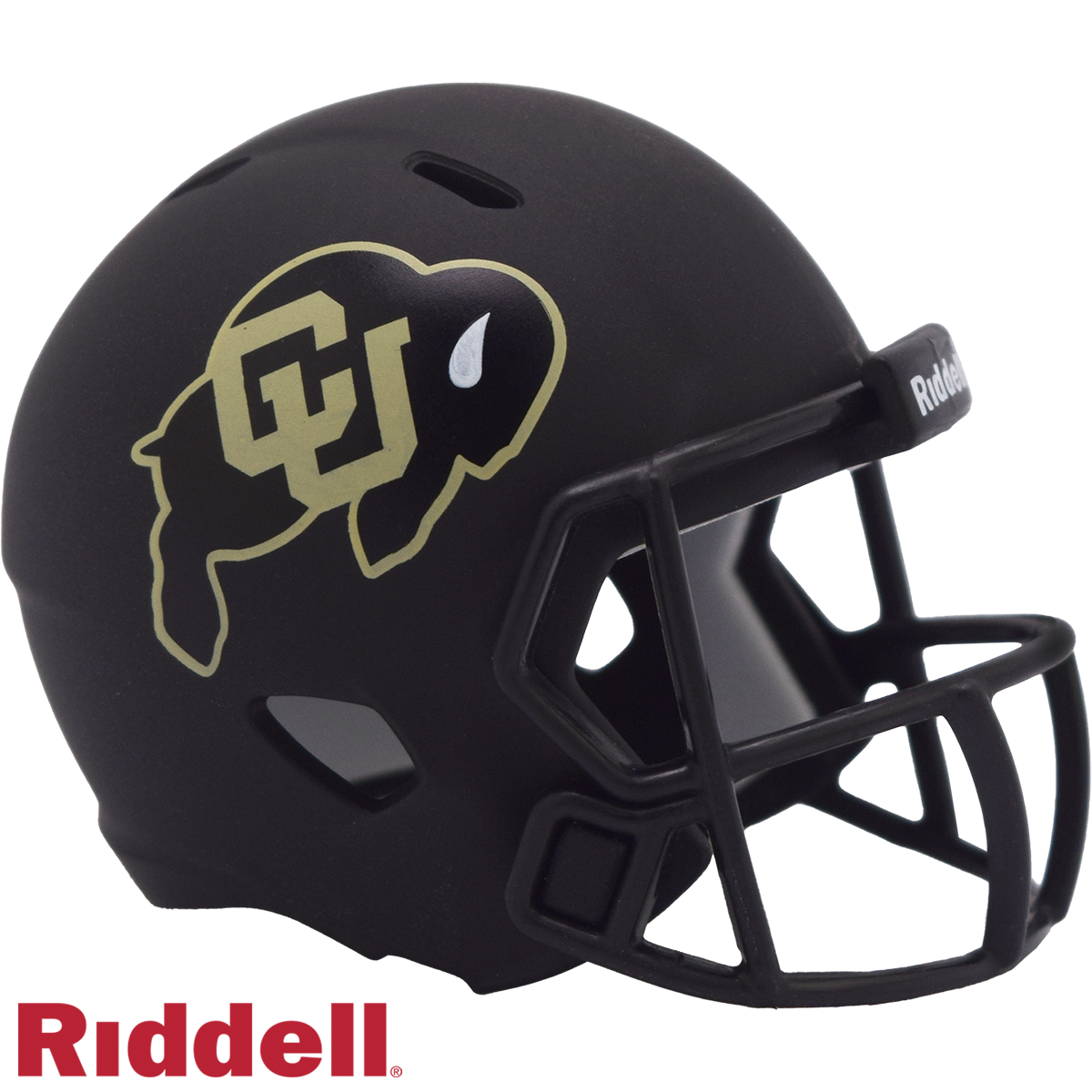 University of Colorado Buffaloes Black Speed Pocket Pro Helmet
