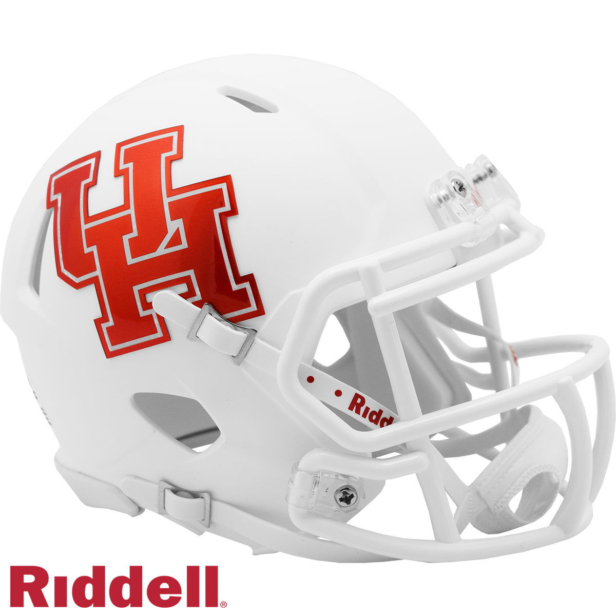 Houston Cougars Matte White Mini Football Helmet #3002055