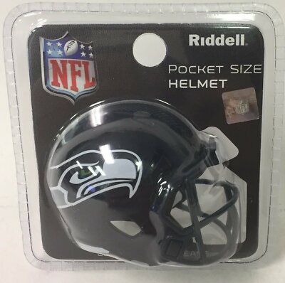 Seattle Seahawks Speed Pocket Pro Football Helmet