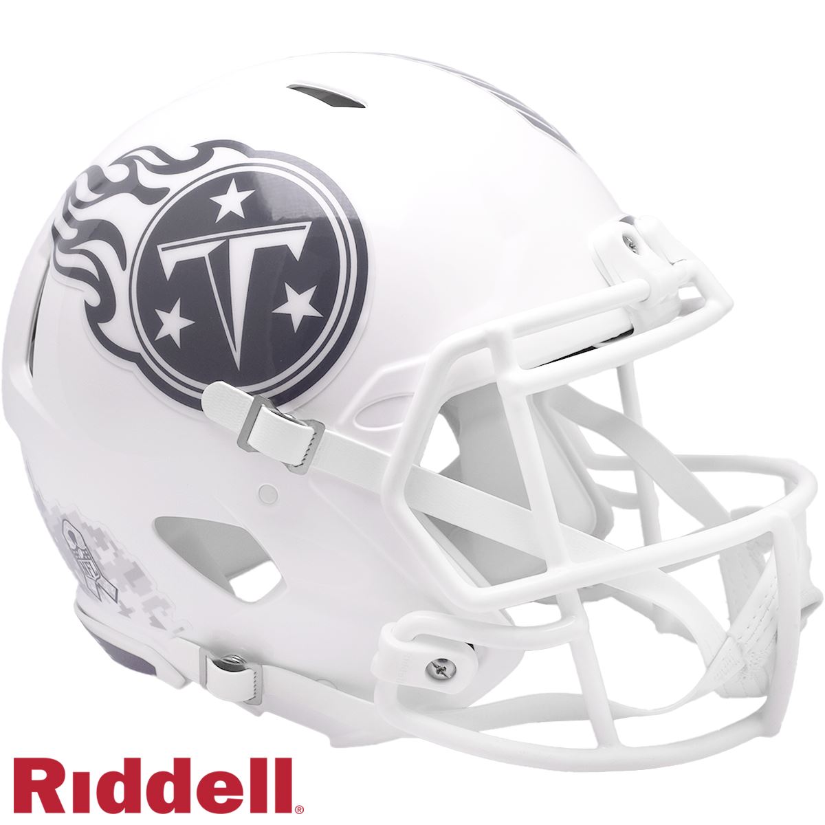 Tennessee Titans 2024 Salute to Service Riddell Speed Authentic Football Helmet