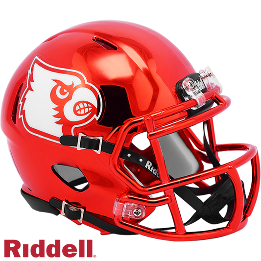 Louisville Cardinals Chrome Alternate Mini Football Helmet