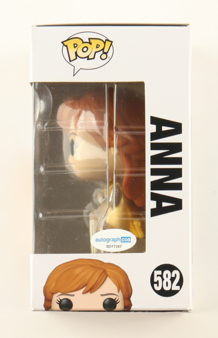 Kristen Bell Signed "Frozen II" #582 Anna Funko Pop - ACOA