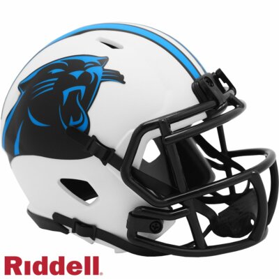 Carolina Panthers Lunar Speed Mini Football Helmet