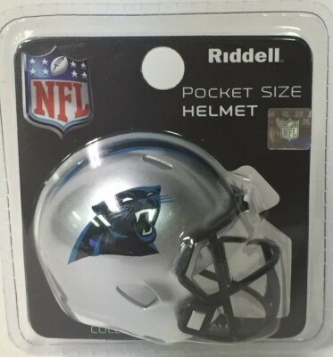 Carolina Panthers Speed Pocket Pro Football Helmet