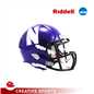 Northwestern Wildcats Speed Mini Football Helmet-#8058709
