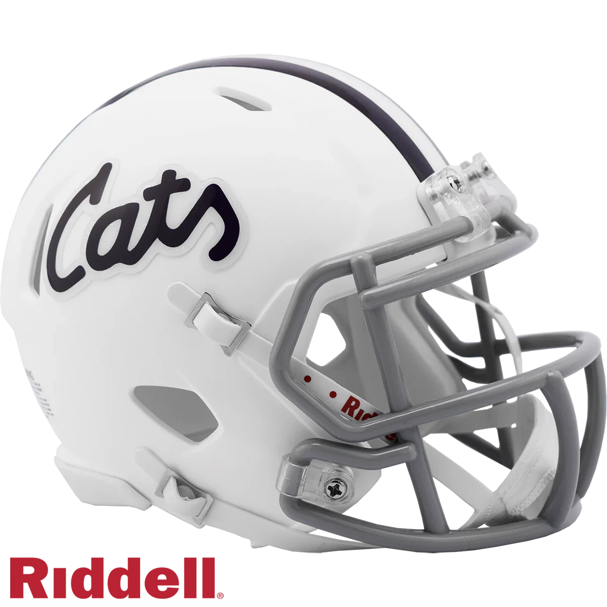 Kansas State (Wildcats) Flat White Mini  Football Helmet