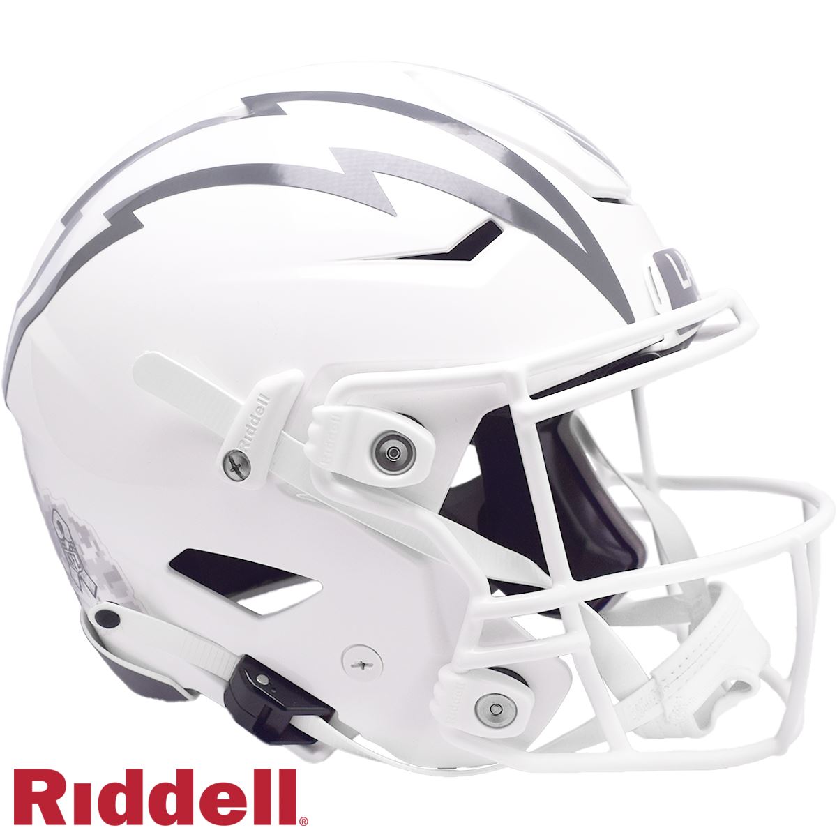 Los Angeles Chargers 2024 Salute to Service Riddell Speed Flexible Authentic Football Helmet