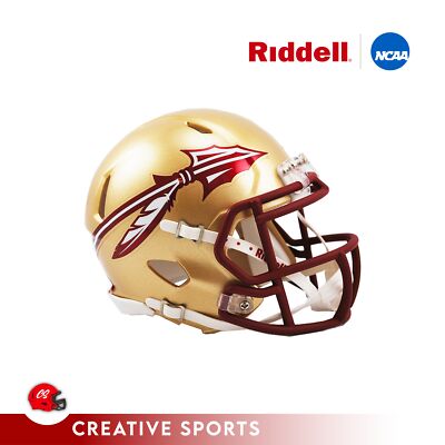 Florida St. Seminoles Primary Speed Mini Football Helmet