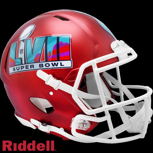 SUPERBOWL 57 - SPEED Authentic F/S PROLINE FOOTBALL HELMET - #8058208