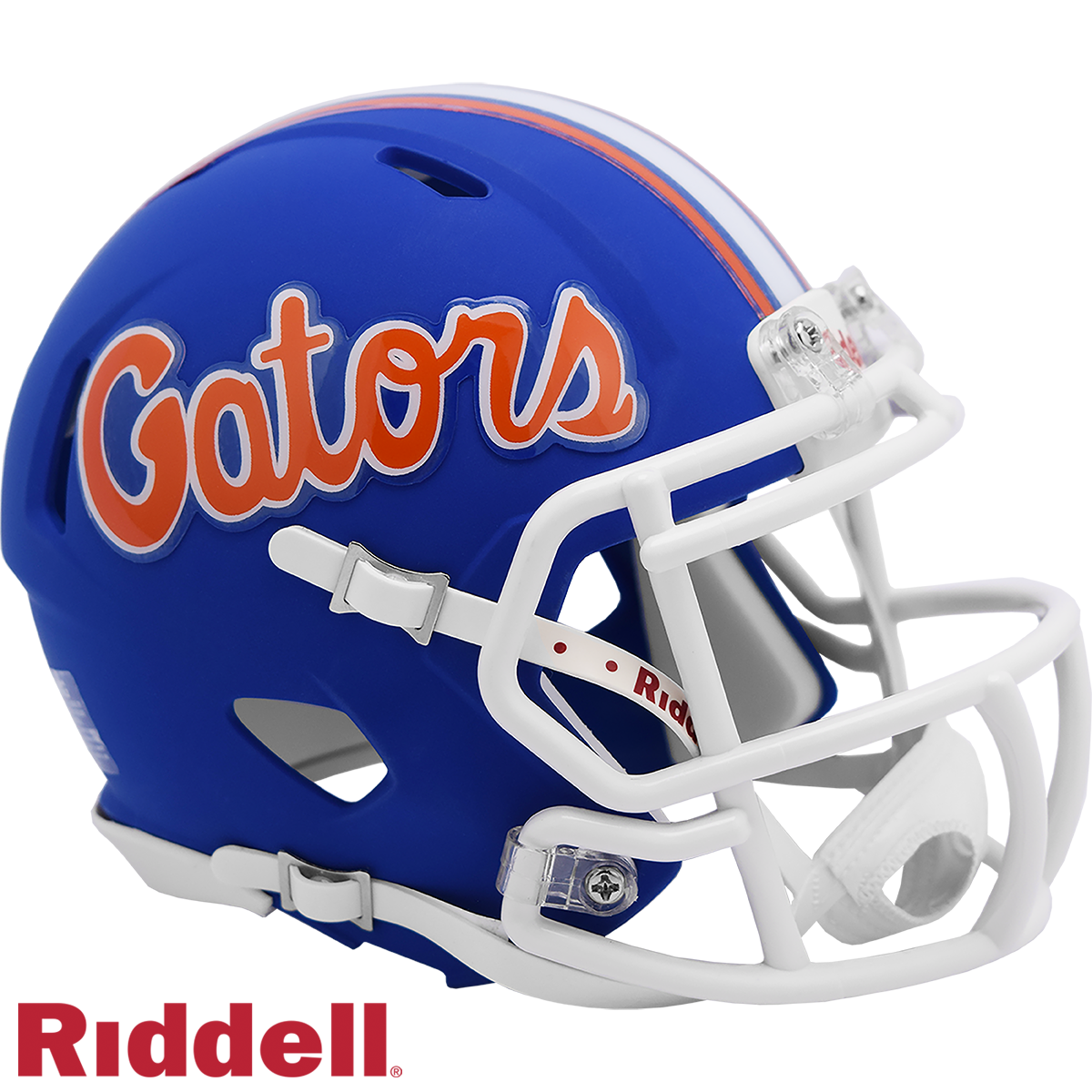 Florida Gators Matte Blue Mini Football Helmet-#8057401