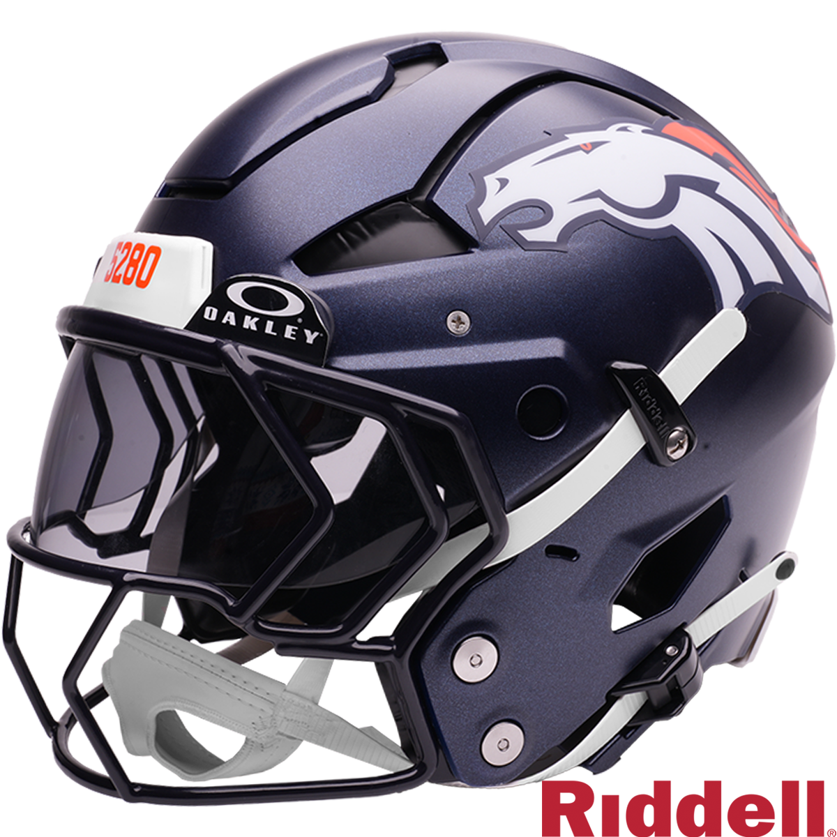 Denver Broncos Primary F/S Axiom Football Helmet