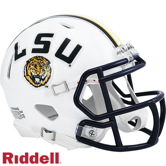 LSU Tigers White Mini Football Helmet