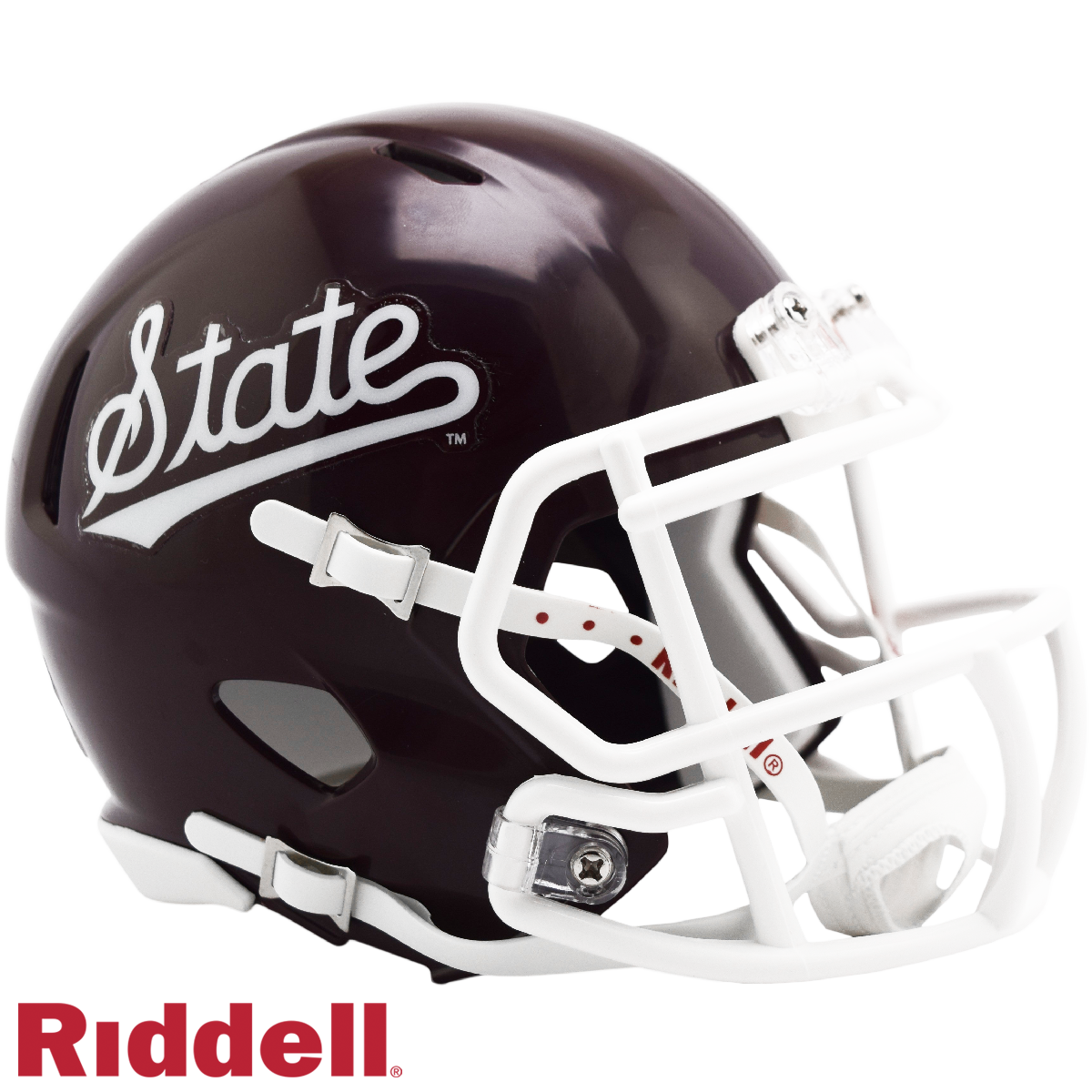 Mississippi State Bulldogs Script Mini Football Helmet #8058874