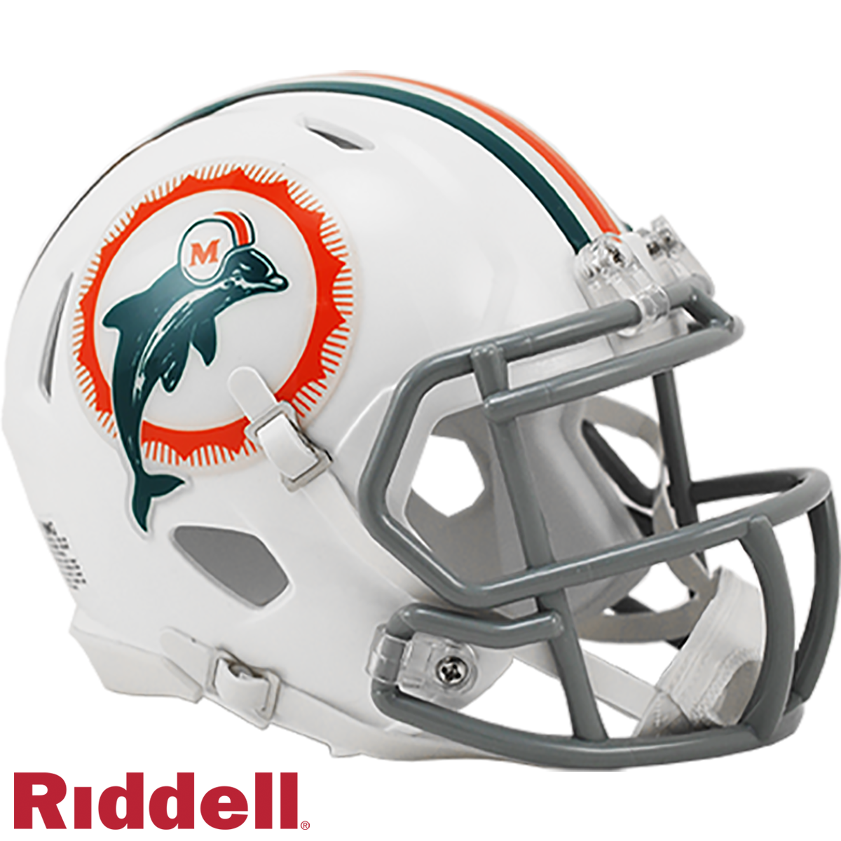 Miami Dolphins T/B(1972) Speed Mini Football Helmet