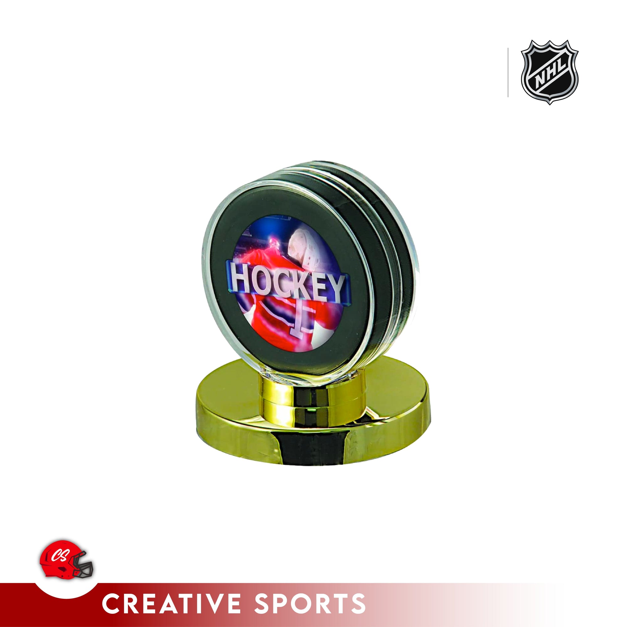 Ultra Pro Hockey Puck Display Case - Holder