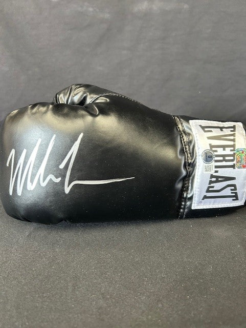 Mike Tyson Autographed "Everlast Boxing Glove" Left Handed