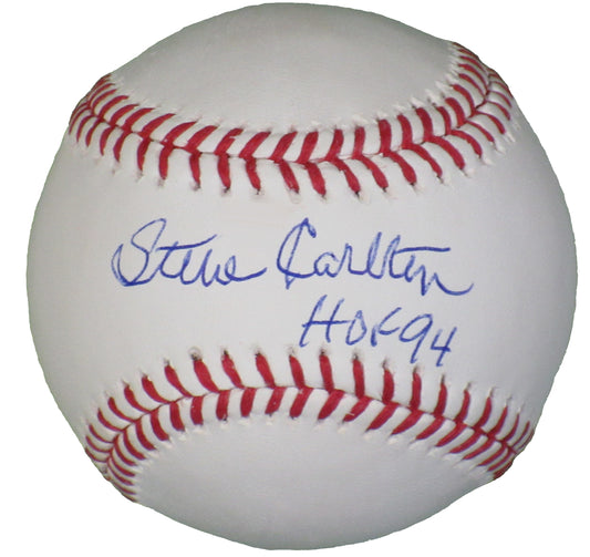 Steve Carlton Philadelphia Phillies Autographed "HOF 94" Baseball