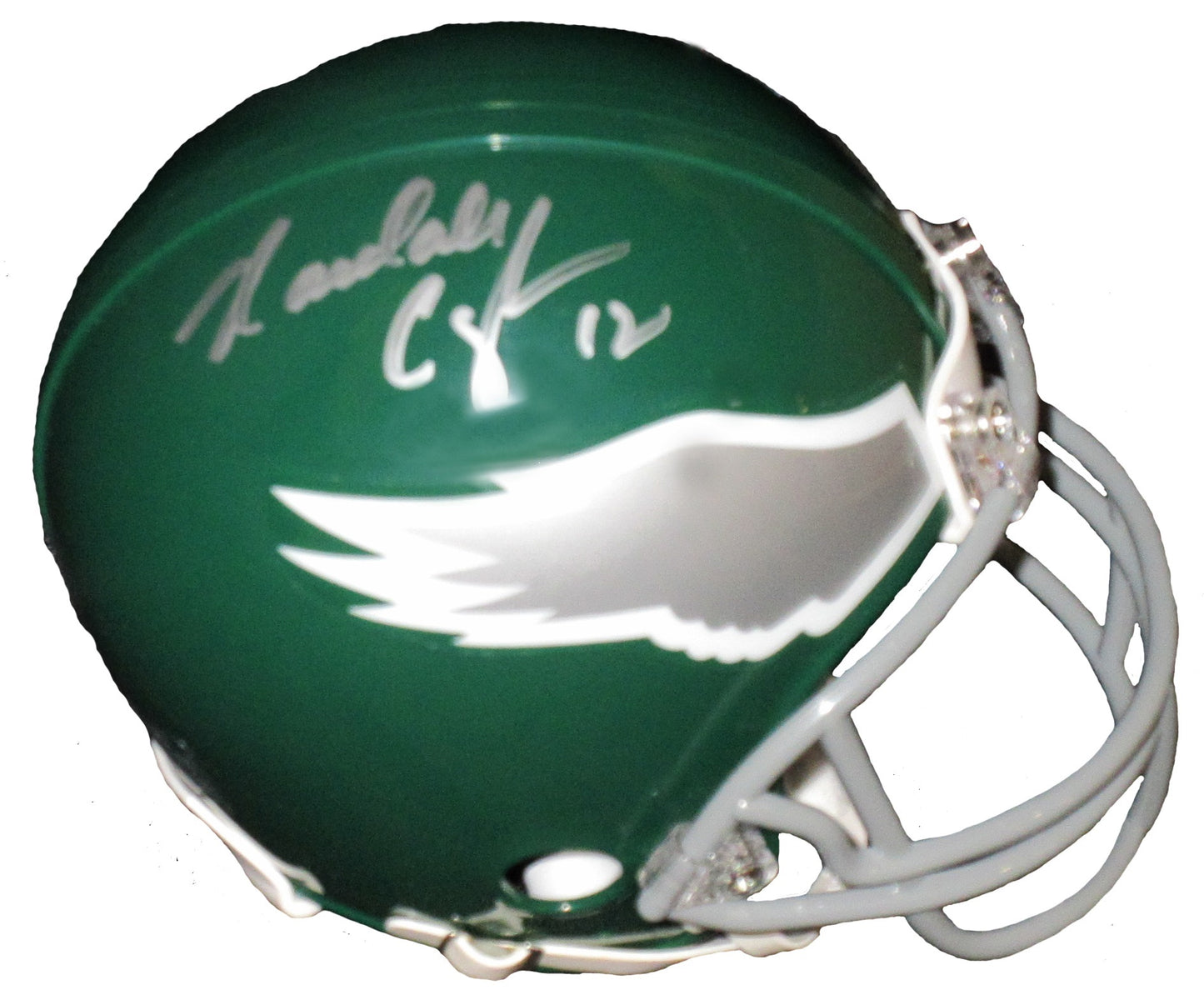 Randall Cunningham Autographed Philadelphia Eagles Mini-Helmet