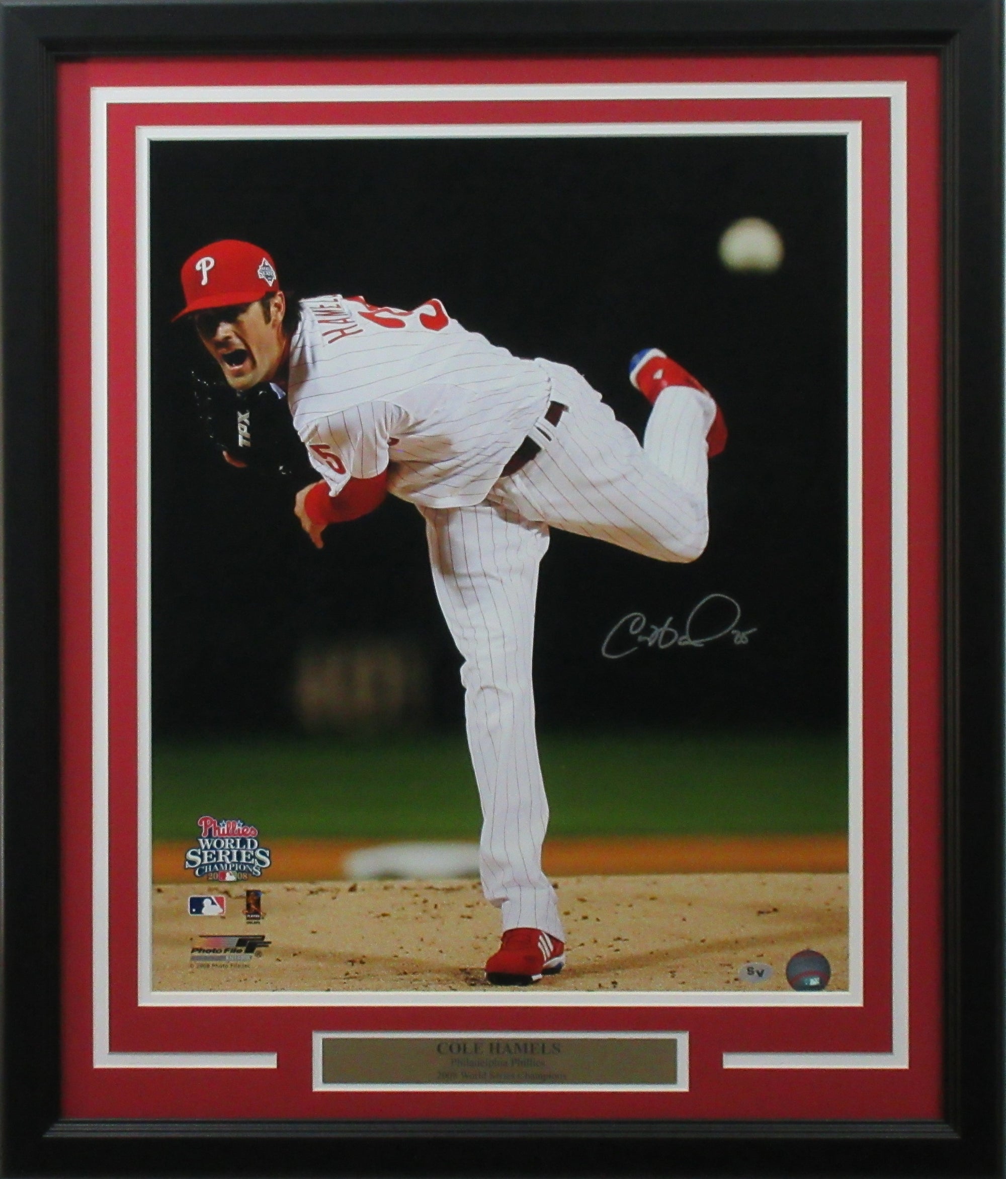 Cole Hamels Philadelphia Phillies Autographed Framed Baseball Jersey -  Dynasty Sports & Framing
