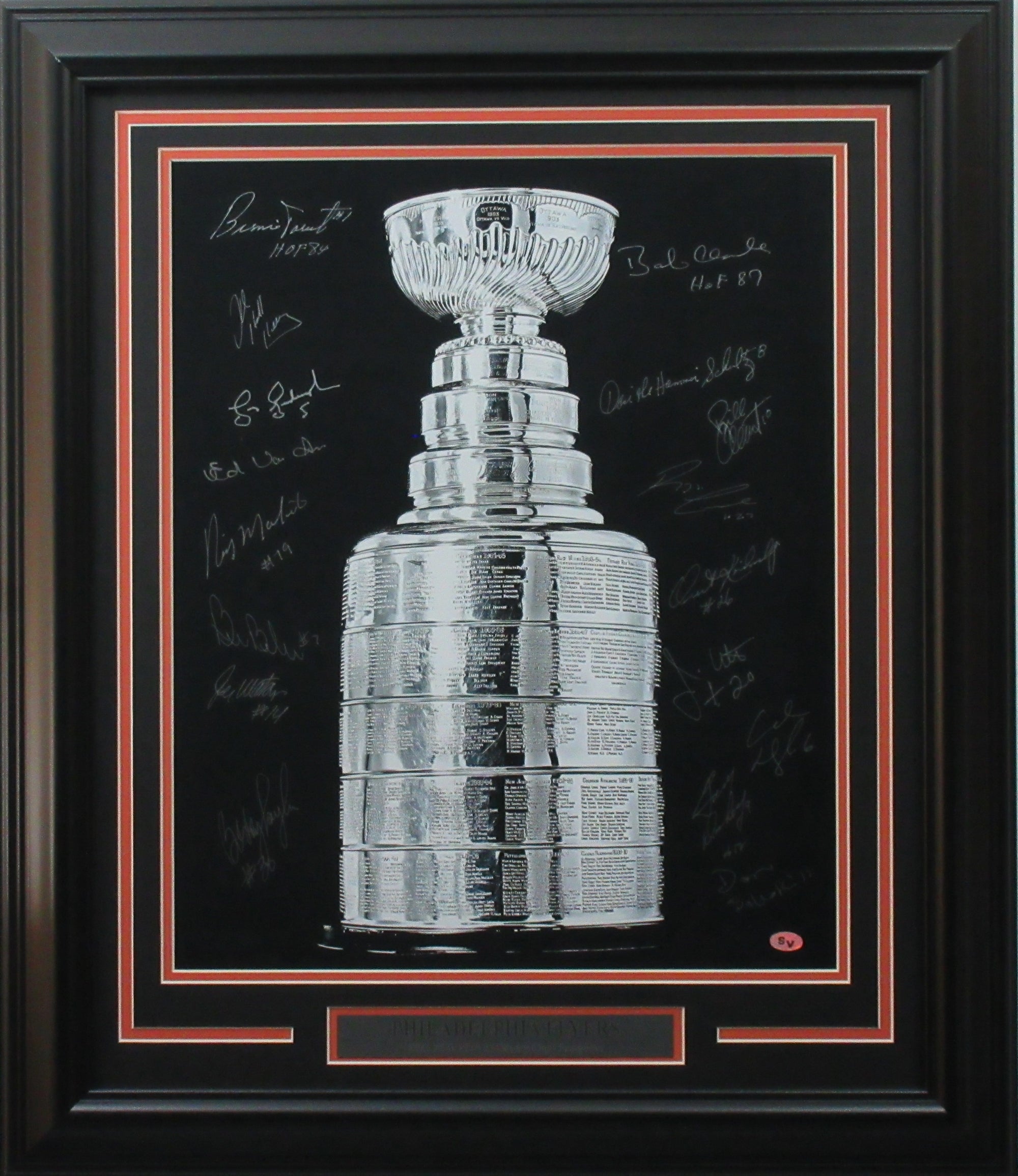 Philadelphia Flyers 16x20 Autographed Stanley Cup Champions Photo