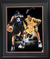 Allen Iverson vs. Kobe Philadelphia 76ers Autographed Photo Framed