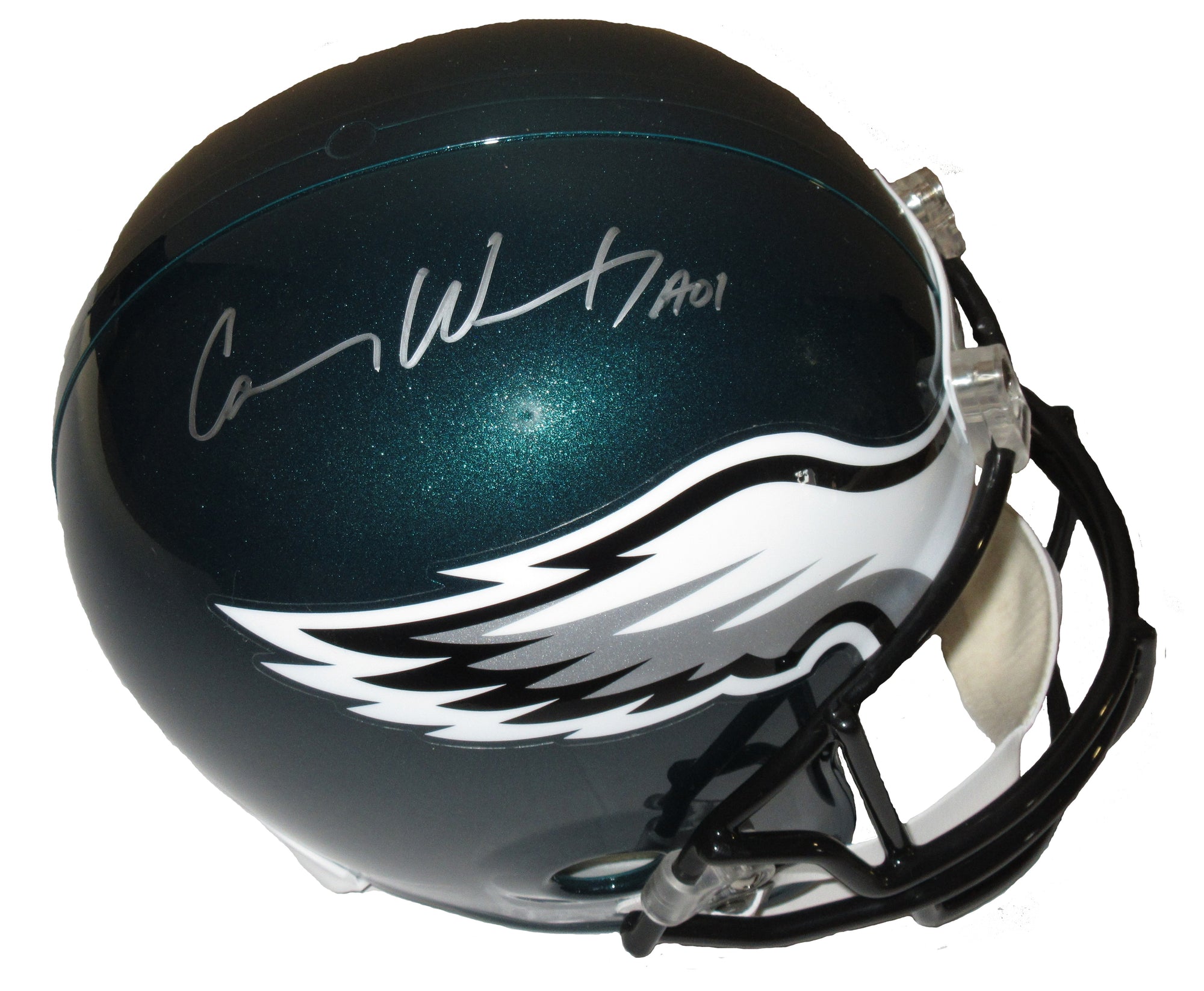 Carson Wentz Philadelphia Eagles Autographed FS Replica Helmet