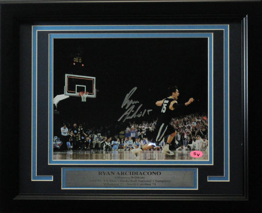 Ryan Arcidiacono Autographed 16x20 "Villanova Celebration" Photo Framed