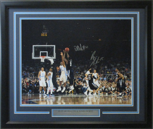 Arcidicono & Ochefu Autographed 16x20 "Villanova Game Winner" Photo Framed