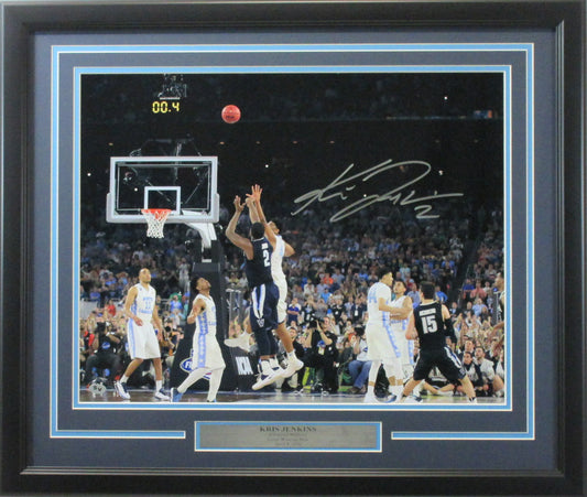 Kris Jenkins Autographed 16x20 Villanova Wildcats "Game Winner" Photo