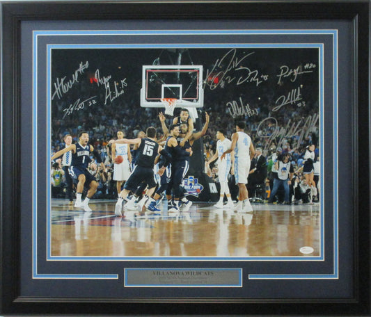 Villanova Wildcats Autographed 16x20 "Celebration" Photo Framed