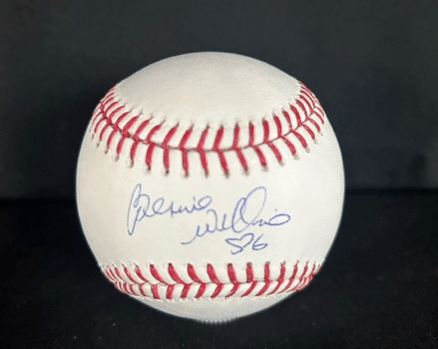 Bernie Williams New York Yankees Autographed Baseball