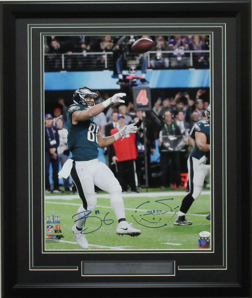 Philly Special Drawn on A Philly Special Christmas by Trey Burton  autographed today at the PEC in Oaks PA : r/eagles