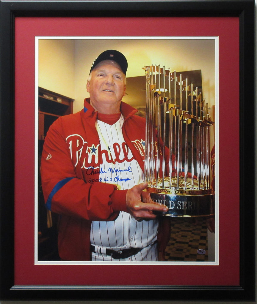 Brad Lidge Philadelphia Phillies Autographed 16x20 World Series Photo -  Sports Vault Shop