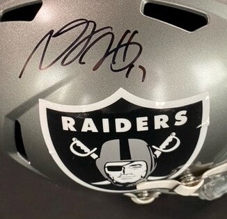 Davante Adams Autographed Las Vegas Raiders Full-Size Helmet