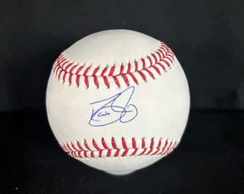 David Justice Atlanta Braves Autographed Baseball