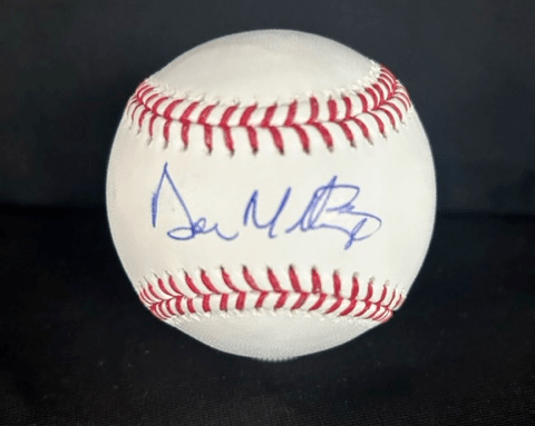 Don Mattingly New York Yankees Autographed Baseball