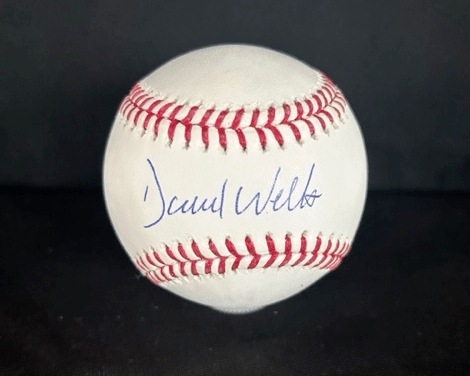 David Wells New York Yankees Autographed Baseball