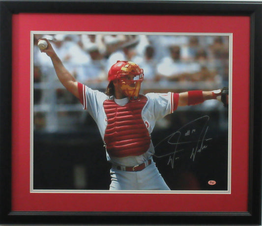 Darren Daulton Philadelphia Phillies 16x20 Autographed Photo Framed