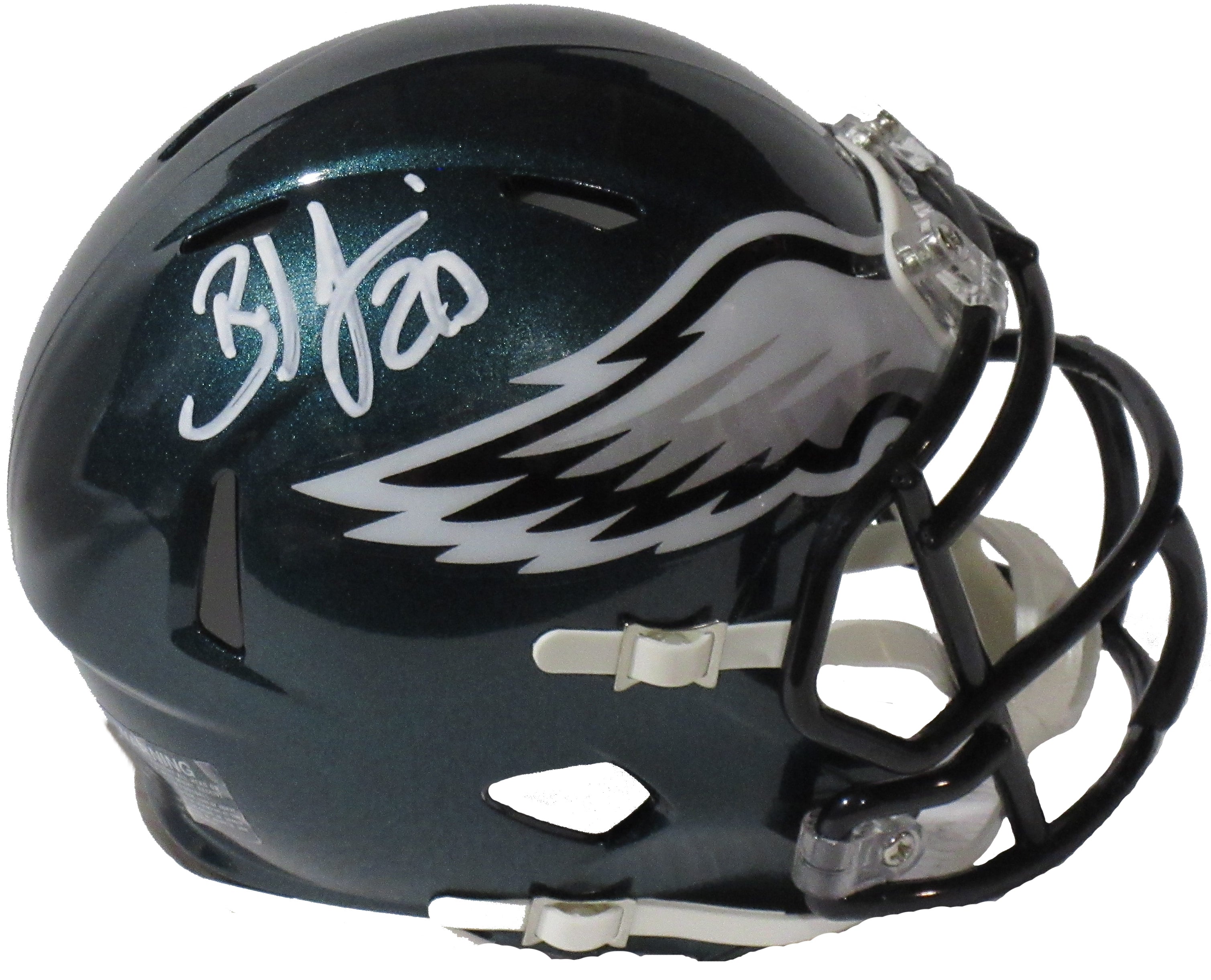 Brian Dawkins Autographed Philadelphia Eagles Speed Mini-Helmet JSA -  Sports Vault Shop