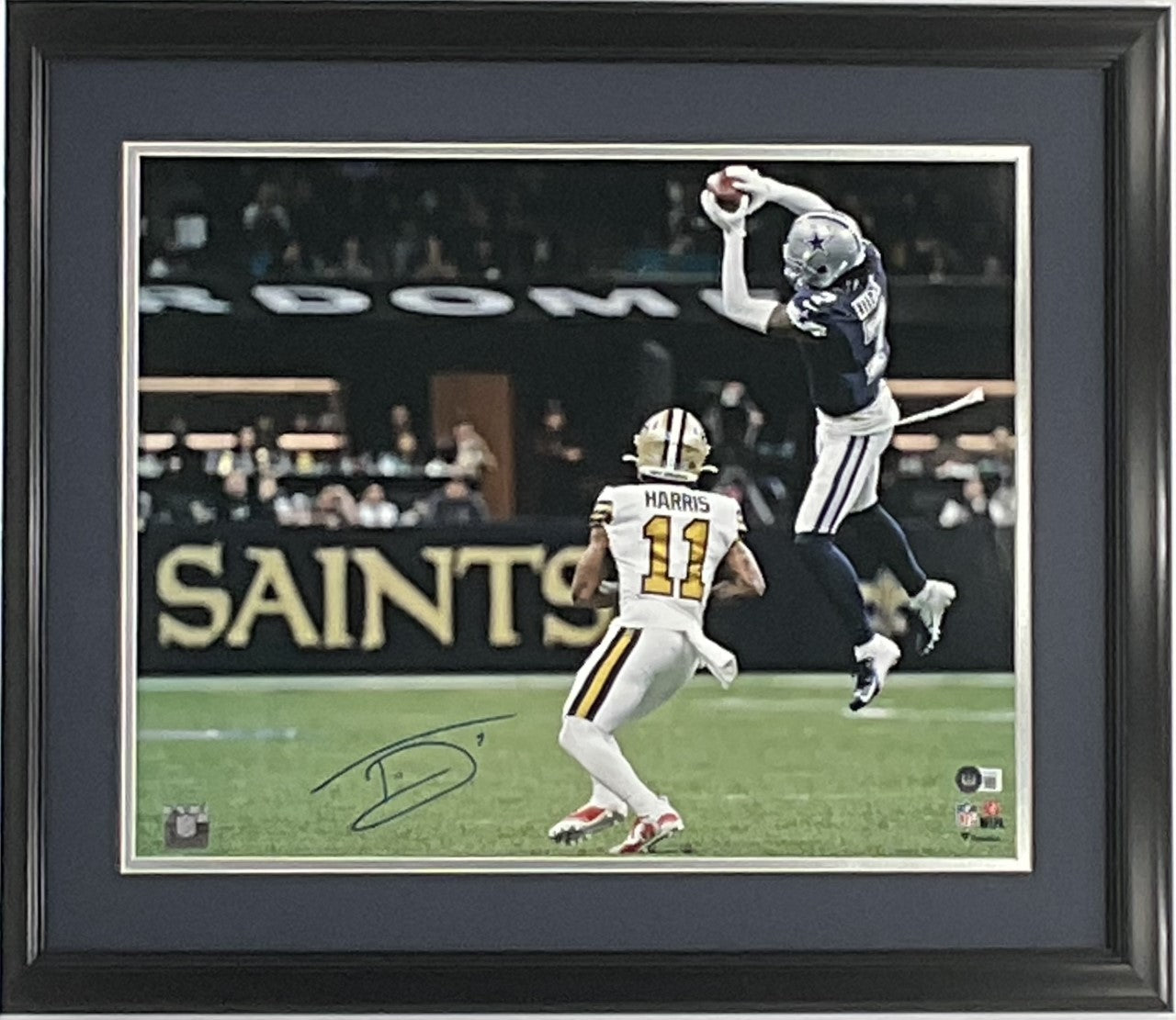 Trevon Diggs Dallas Cowboys Autographed 16x20 Photo Framed