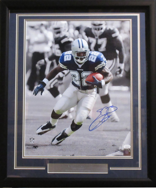 Schwartz Sports Memorabilia SMI16P304 16 x 20 in. Emmitt Smith Signed Dallas  Cowboys Tunnel Photo