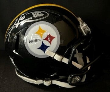 Hines Ward Pittsburgh Steelers Autographed Mini-Helmet - Sports Vault Shop