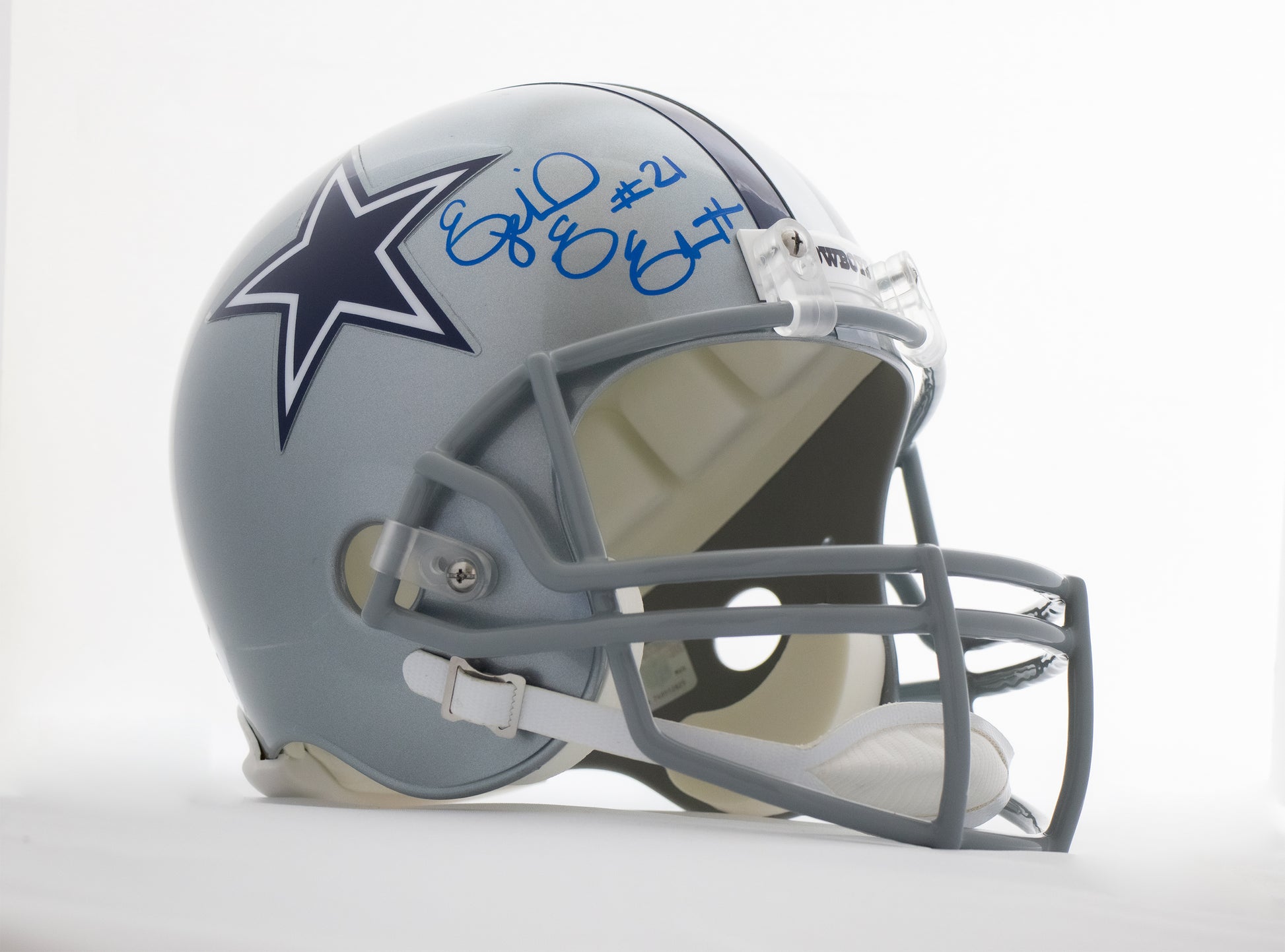 Ezekiel Elliott Autographed Dallas Cowboys Replica Helmet – Sports Vault Shop