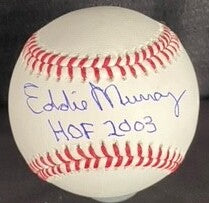 Eddie Murray Autographed Official Major League Baseball Beckett