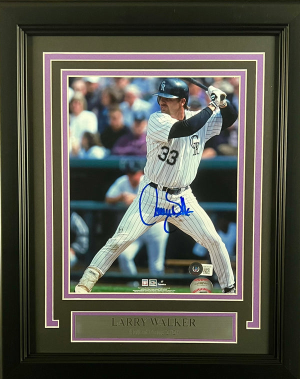 Autographed Larry Walker MLB Trading Cards, Autographed Trading Cards, Larry  Walker MLB Autographed Memorabilia