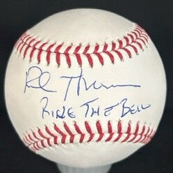 Aaron Nola Philadelphia Phillies Autographed Baseball with Ring The Bell Inscription