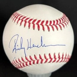 Rickey Henderson Autographed Major League Baseball