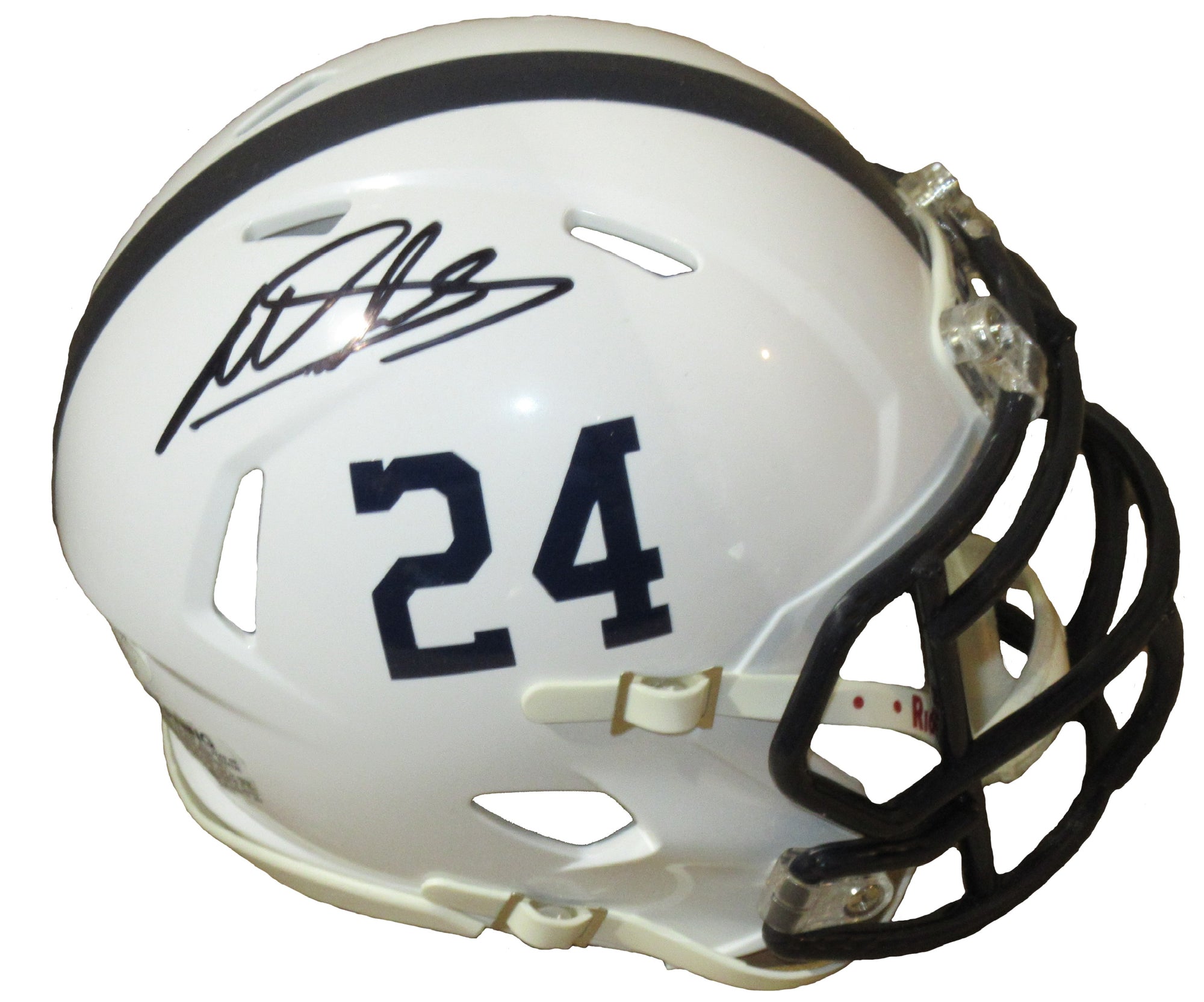 Saquon Barkley Autographed Penn State Custom White Football Jersey - JSA  COA (C)